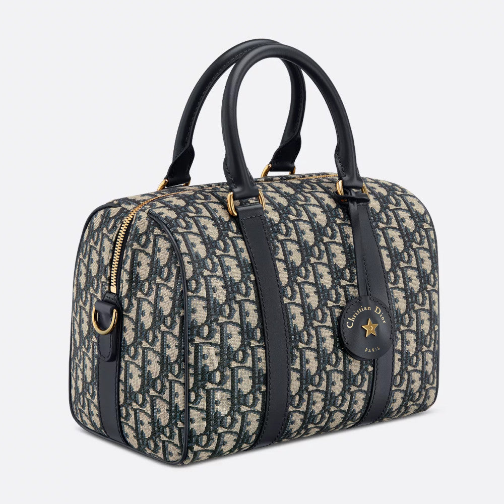 ハンドバッグ DIOR M1364UTZQ_M925 GROOVE 20 HANDBAG Dior Groove 20 Bag Blue Dior Oblique Jacquard | DIOR