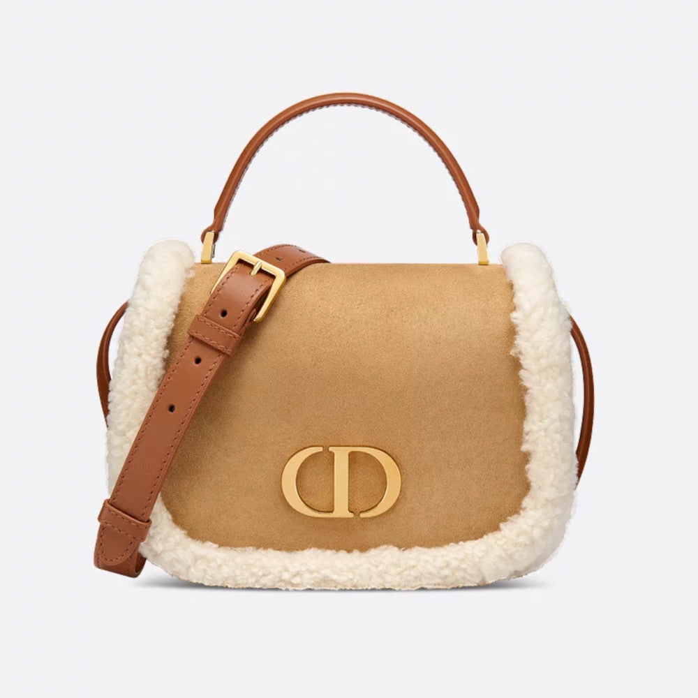 Dior｜ (R2171HOMST 992) Christian Dior Vintage Black Calfskin Medium Saddle Bag