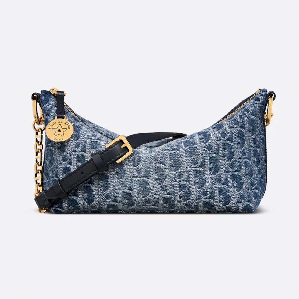 Dior star Hobo Bag with Chain S3202UDCE_M49E – BORDER-GARA