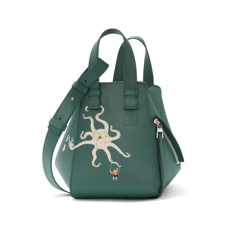 LOEWE Octopus compact Hammock bag in nappa calfskin A538H13X40