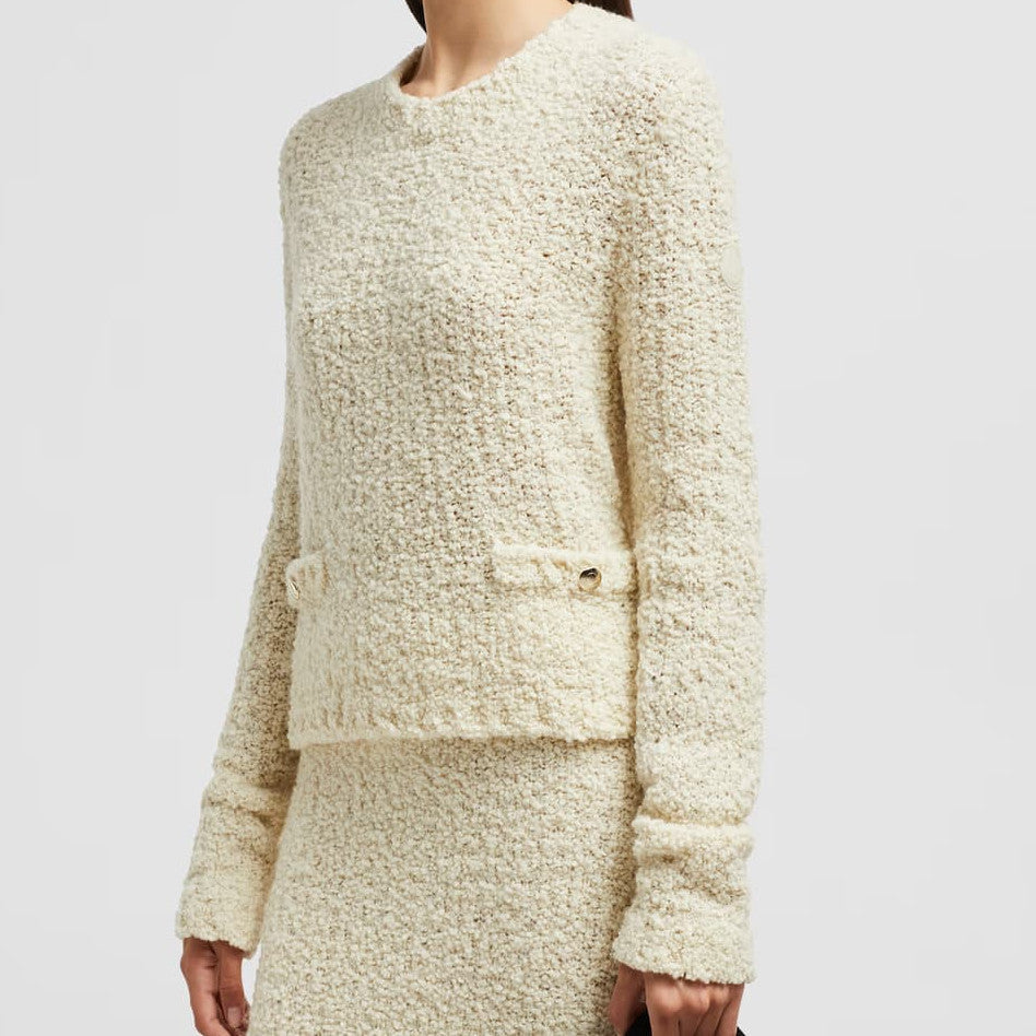 MONCLER Wool & Alpaca Jumper J20939C00014M4806034  BORDER-GARA