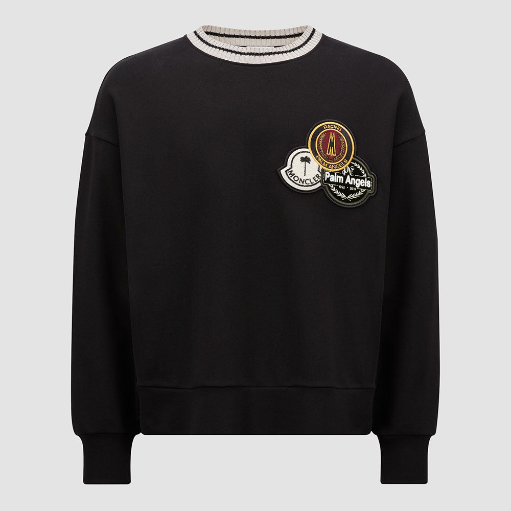 MONCLER MONCLER X PALM ANGELS COTTON SWEATSHIRT