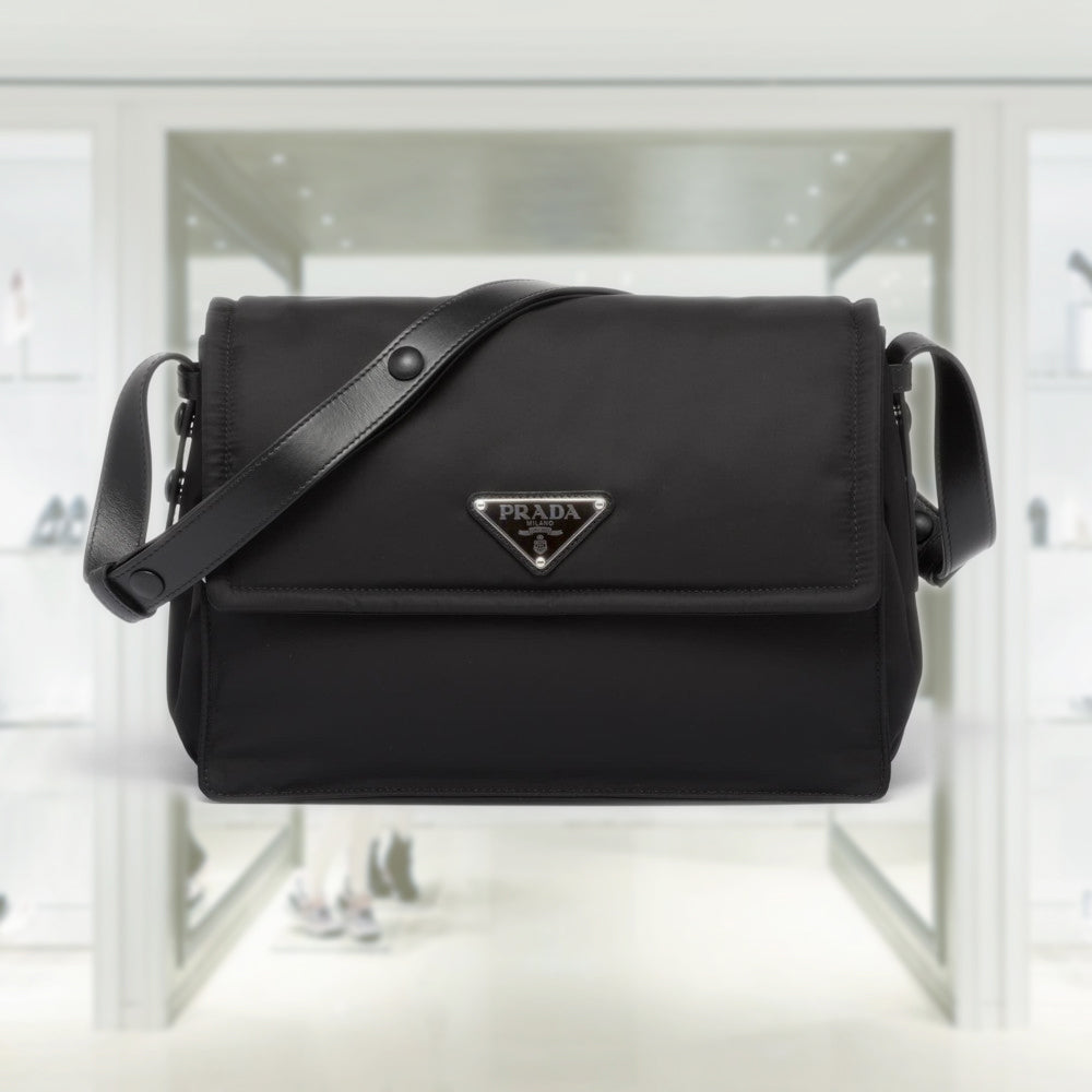 【PRADA】PADDED SHOULDER BAG Prada Padded Re-Nylon shoulder bag | REVERSIBLE