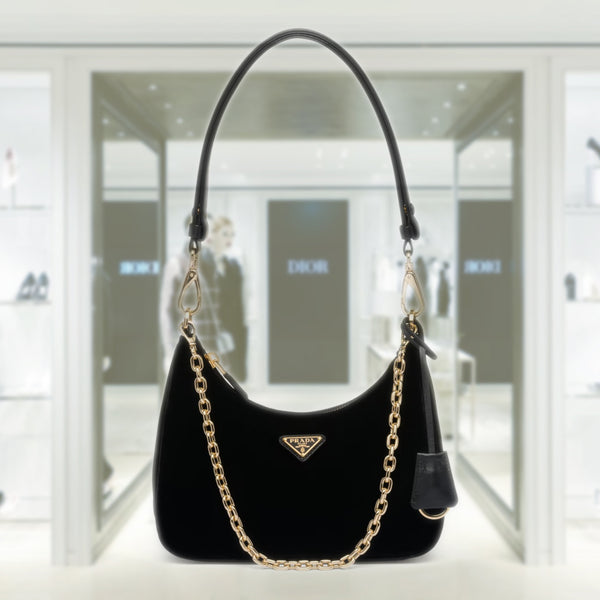 PRADAニットバックリボン PRADA - PRADAニットバックリボンの通販 by soilee's shop｜プラダなら