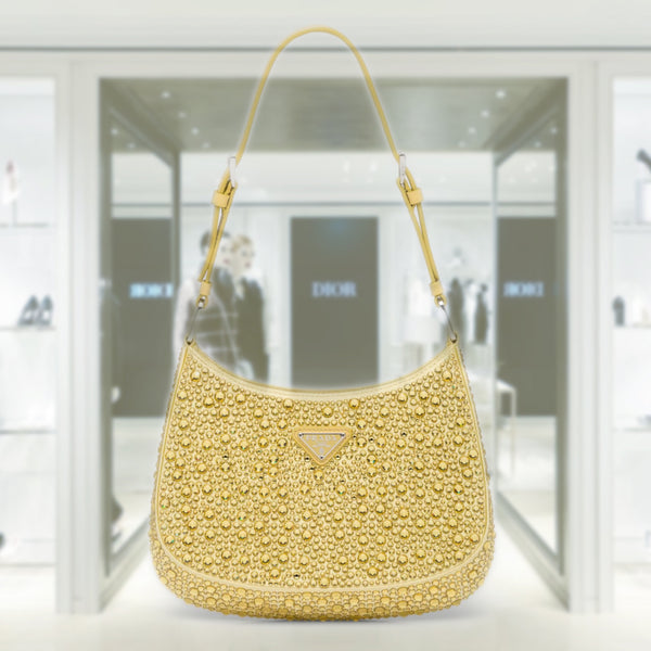 PRADA Prada Cleo satin bag with crystals 1BC169_2AWL_F068X_V_HOO