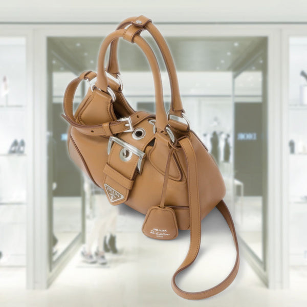 【NANA-BOON様⭐️専用】PRADA PRADA Prada Moon padded nappa-leather bag 1BA381_2DYI_F098L_V_OOM