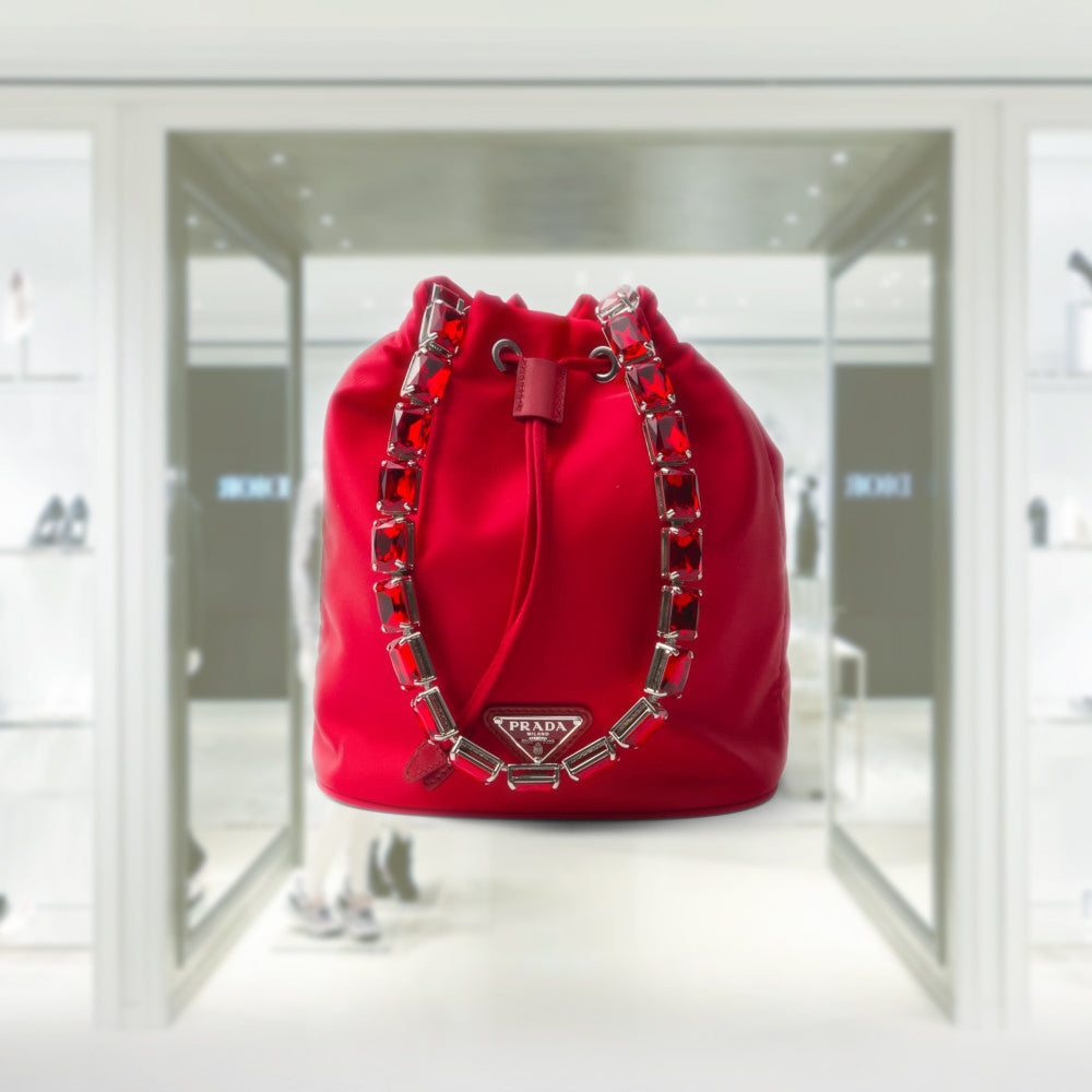 【関税込み】PRADA nylon mini bucket bag 関税込み】PRADA nylon mini bucket bag