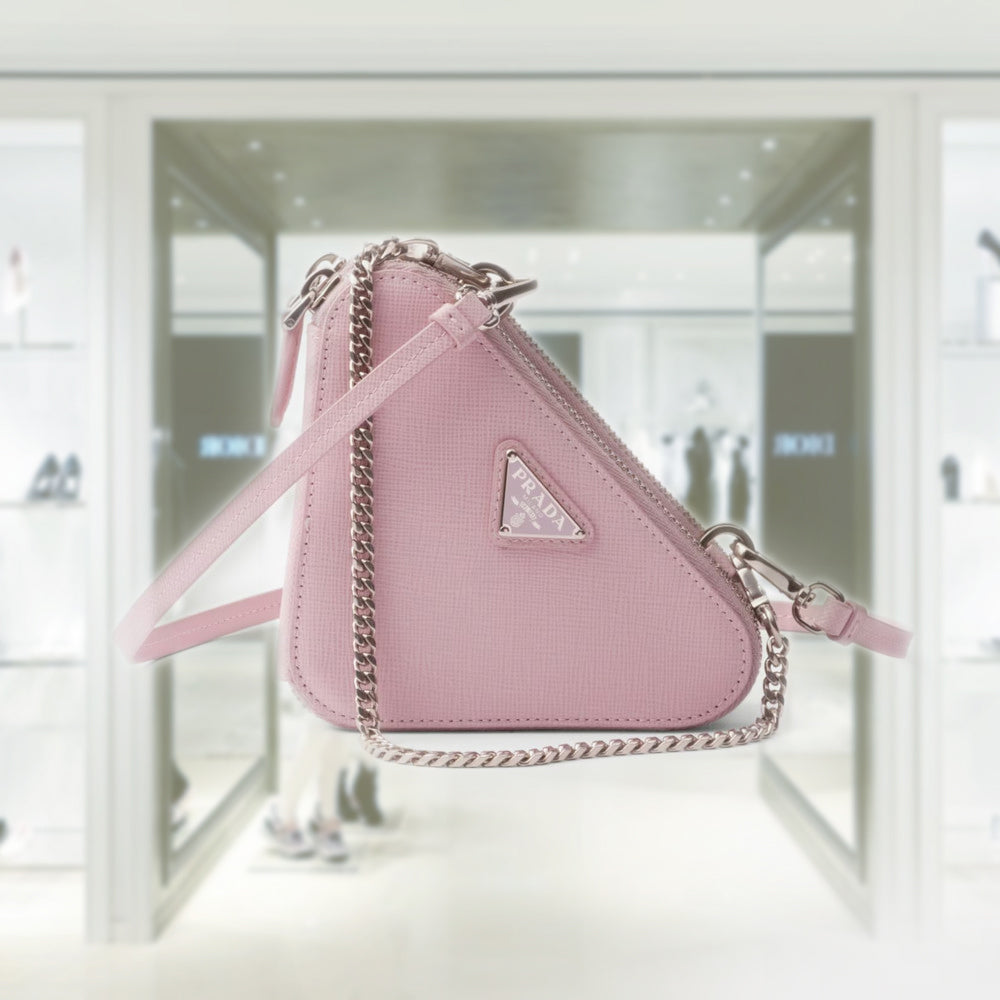 PRADA | Woven fabric mini-pouch 1NR015_2CXK_F0009 PRADA | Woven fabric mini-pouch 1NR015_2CXK_F0009