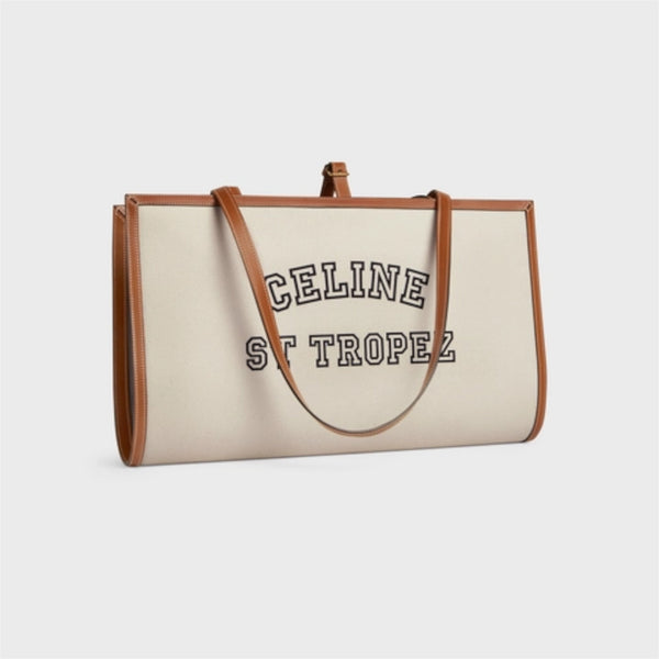 Celine CELINE TOWEL CARRIER IN “ST TROPEZ” PRINT 193082DHW.02NT