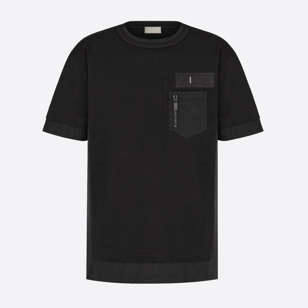 DIOR DIOR AND SACAI T-SHIRT 213J669A0554_C989 – BORDER-GARA