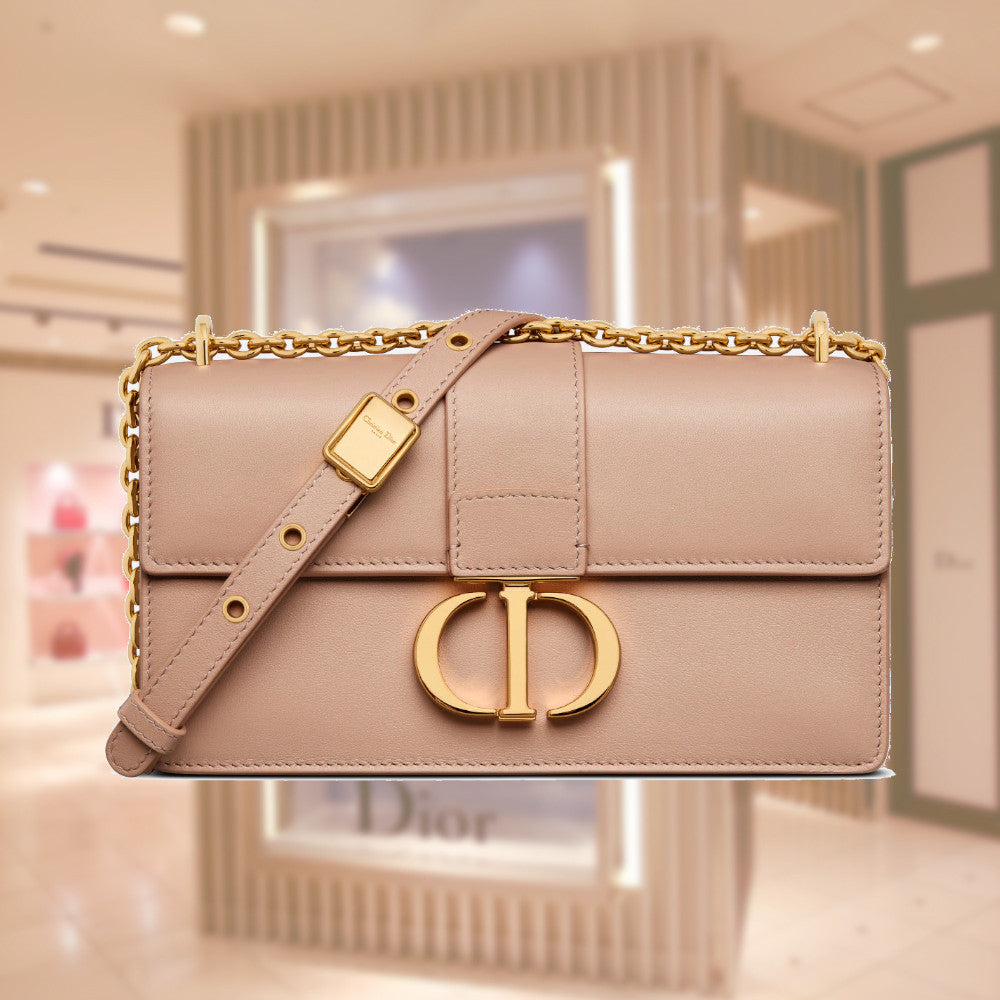 Shop Christian Dior 30 MONTAIGNE EAST-WEST BAG WITH CHAIN