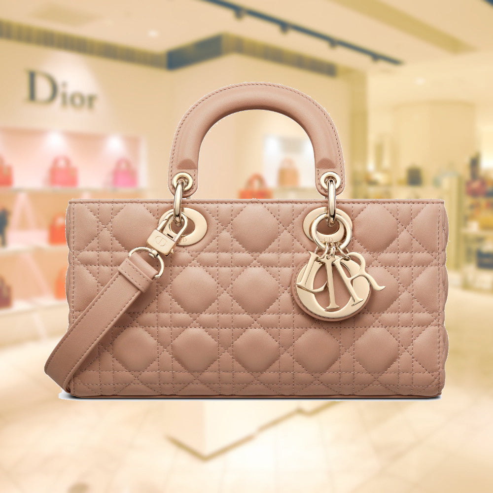 Dior MEDIUM LADY D-JOY BAG M0540ONGE_M80P – BORDER-GARA Dior MEDIUM LADY D-JOY BAG M0540ONGE_M80P – BORDER-GARA