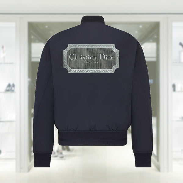 Dior CHRISTIAN DIOR COUTURE BOMBER JACKET 143C432D4533_C588