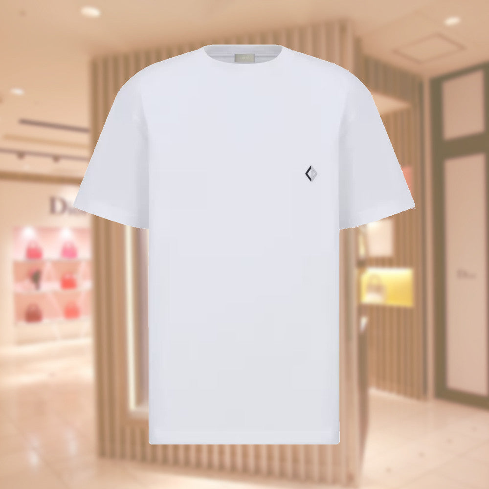 Dior CD DIAMOND RELAXED-FIT T-SHIRT 393J696H0677_C088