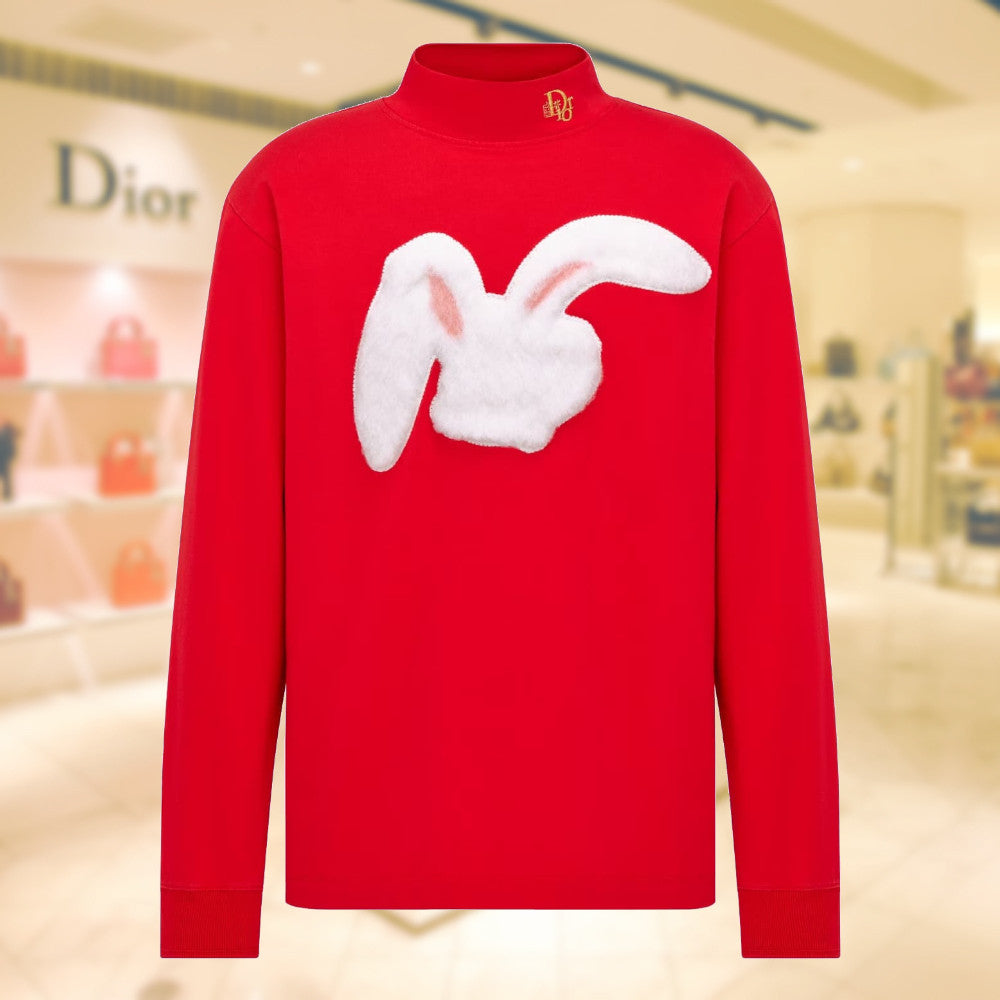 Dior RELAXED-FIT DIOR BY ERL LONG-SLEEVED T-SHIRT