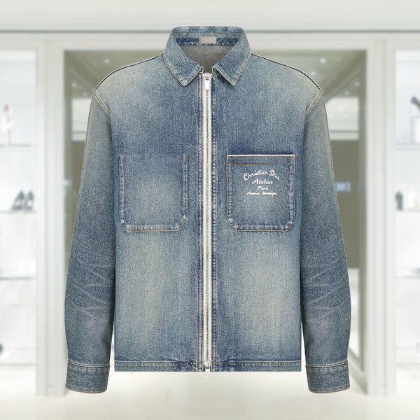 Dior CHRISTIAN DIOR ATELIER ZIPPED OVERSHIRT 313D487AY988_C580