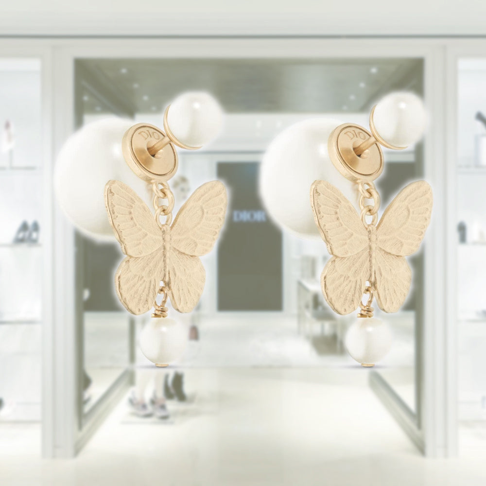 Dior DIOR TRIBALES EARRINGS E2972WOMRS_D301 – BORDER-GARA