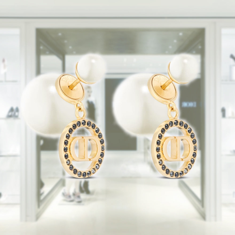 Dior DIOR TRIBALES EARRINGS E2325WOMCY_D12G – BORDER-GARA