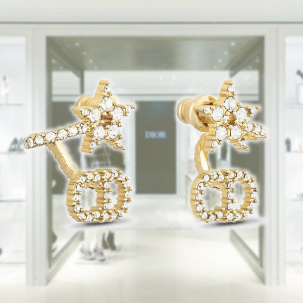 Dior CLAIR D LUNE EARRING E1099CDLCY_D301 – BORDER-GARA