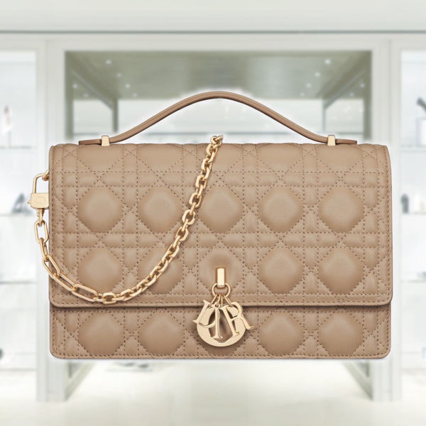 Dior MISS DIOR TOP HANDLE BAG M0997ONGE_M55U – BORDER-GARA