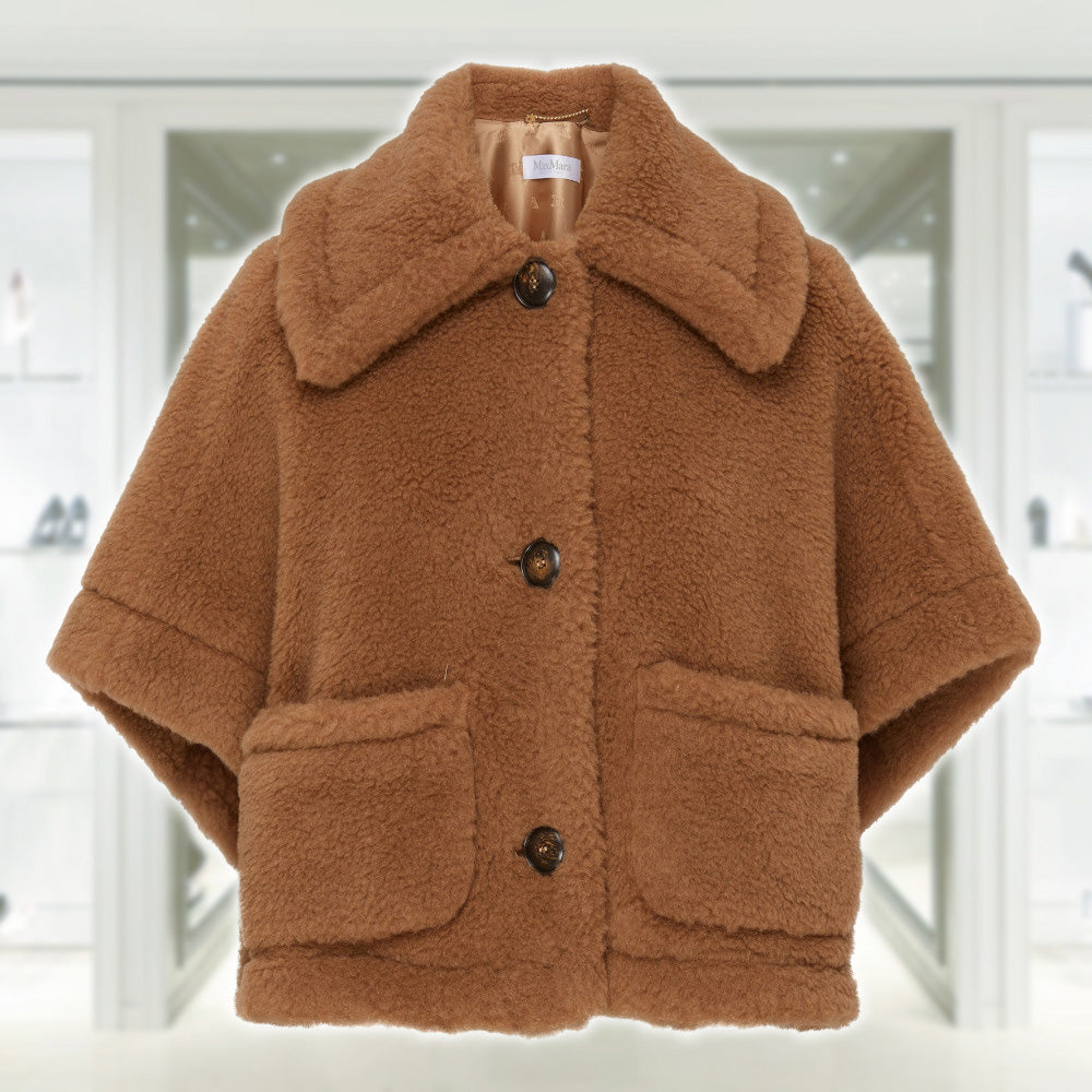 Max Mara Terzo Teddy cape MAXN29DTBEI1T1AA00 – BORDER-GARA
