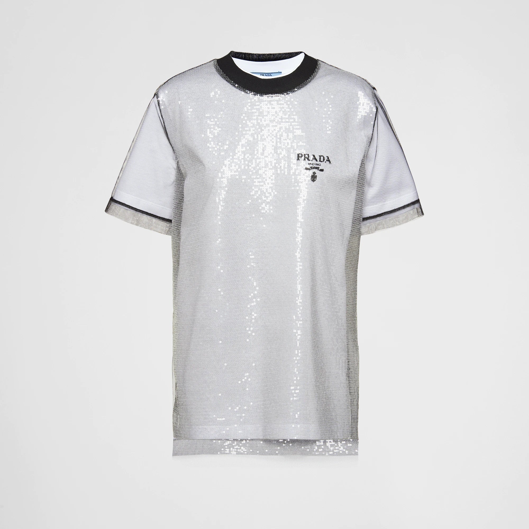【PRADA】テリー Tシャツ★ホワイト★Sサイズ ☆PRADA☆プラダ Terry T-shirt テリー Tシャツ ホワイト (PRADA