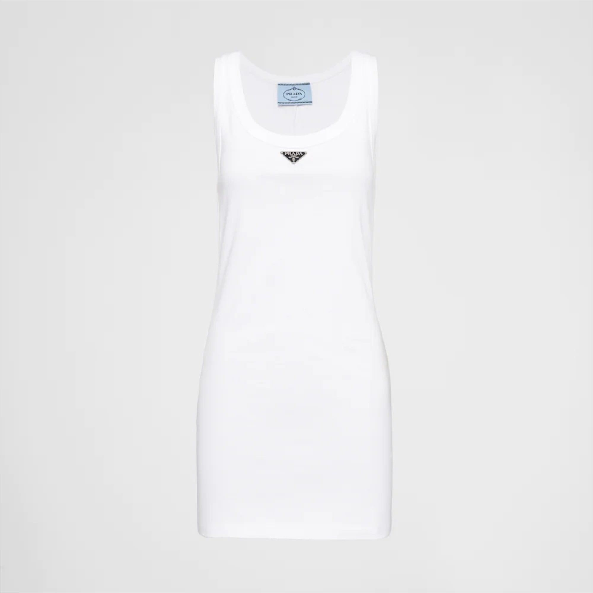 PRADA Ribbed knit jersey dress 33560C_10Z0_F0009_S_231