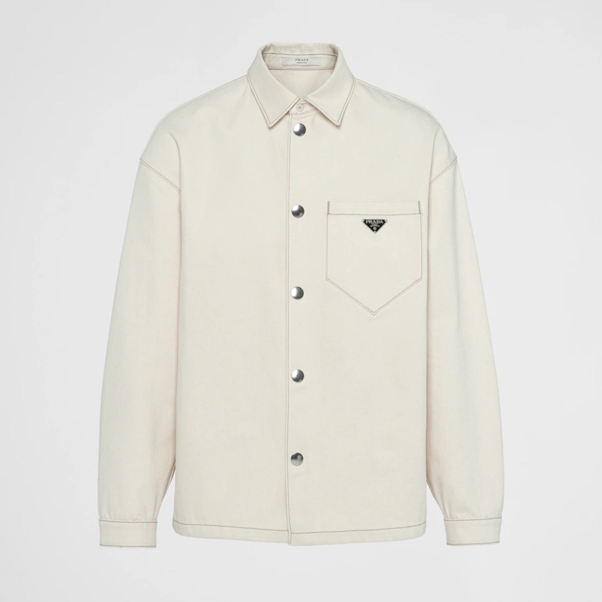 デニムジャケット PRADA | Classic Bull denim shirt GEC066_12CD_F0F4Q_S_212 PRADA | Classic Bull denim shirt GEC066_12CD_F0F4Q_S_212