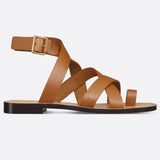   Sun sandal with toe ring