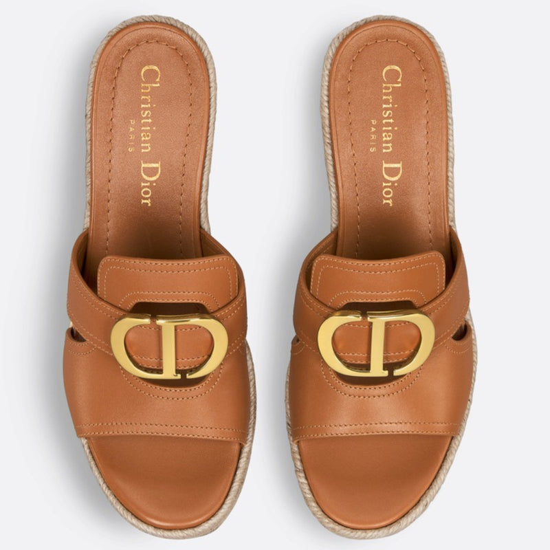 Dior 30 Montaigne Slide Wedge Heel KCO063VEA_S03W – BORDER-GARA