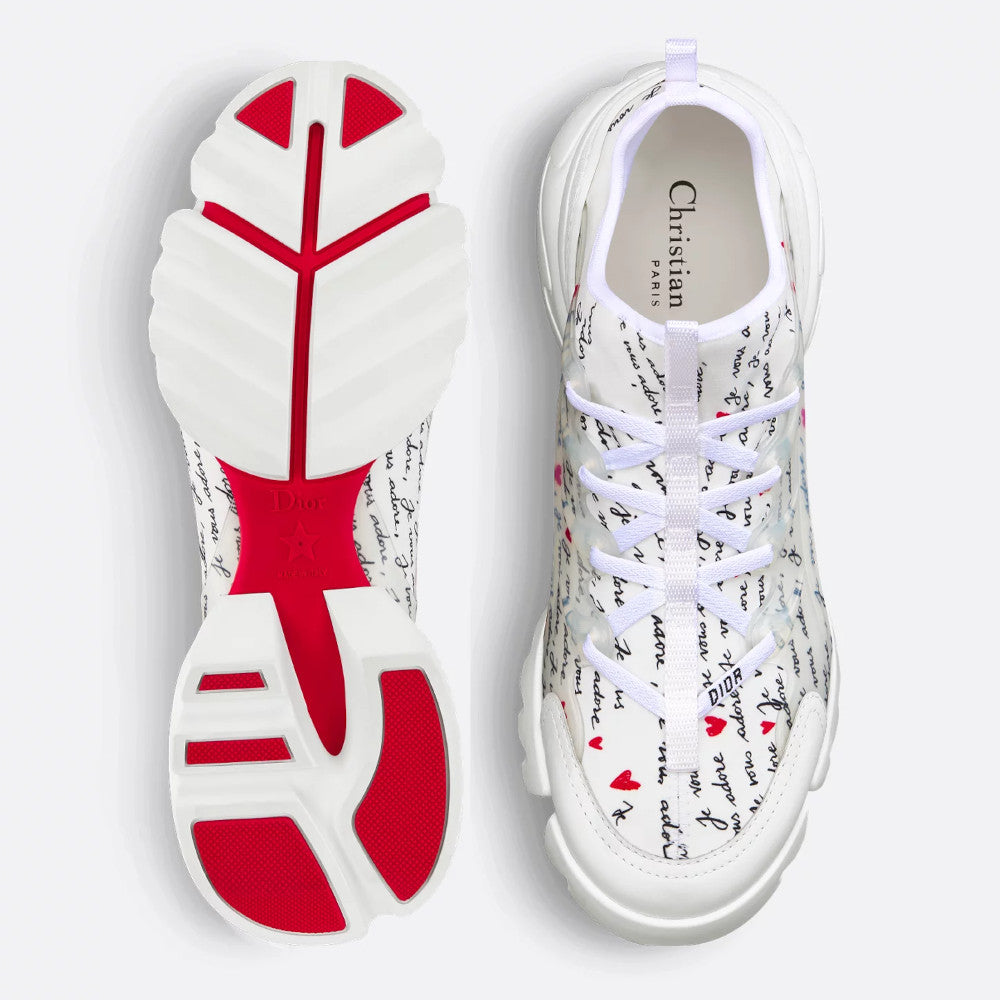 【アイラブユーモチーフ】DIOR D-Connect Dioramour スニーカー Dior D-Connect Dioramour Sneaker KCK248JVP_S19W – BORDER-GARA