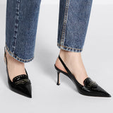 Boy Slingback Pumps