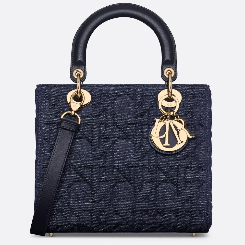 Dior Medium Lady Dior bag M0565ODCZ_M49E – BORDER-GARA