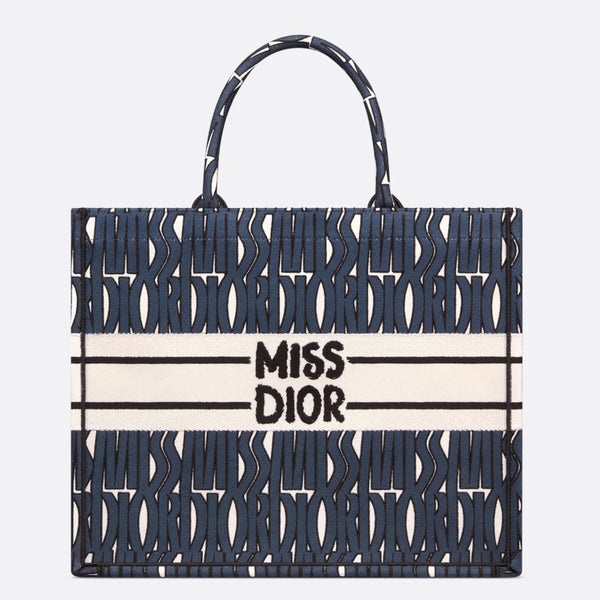 Large Dior Book Tote