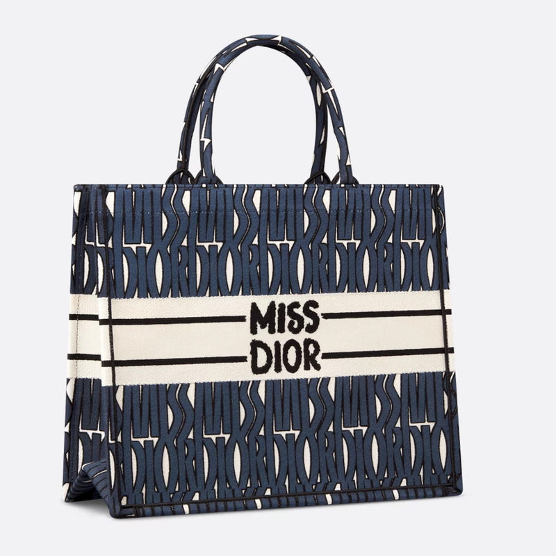 Large Dior Book Tote
