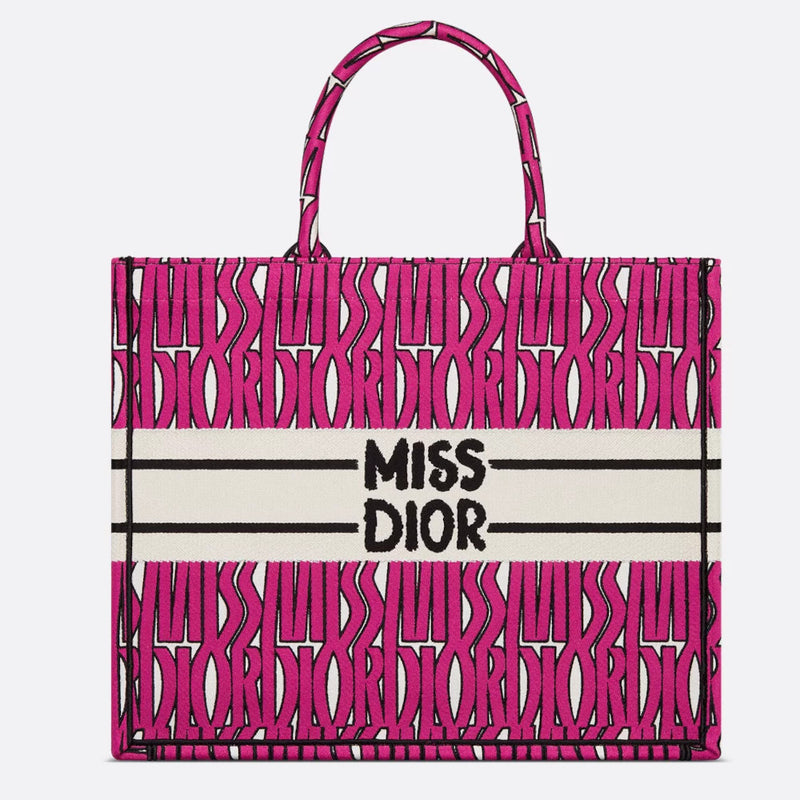 Large Dior Book Tote