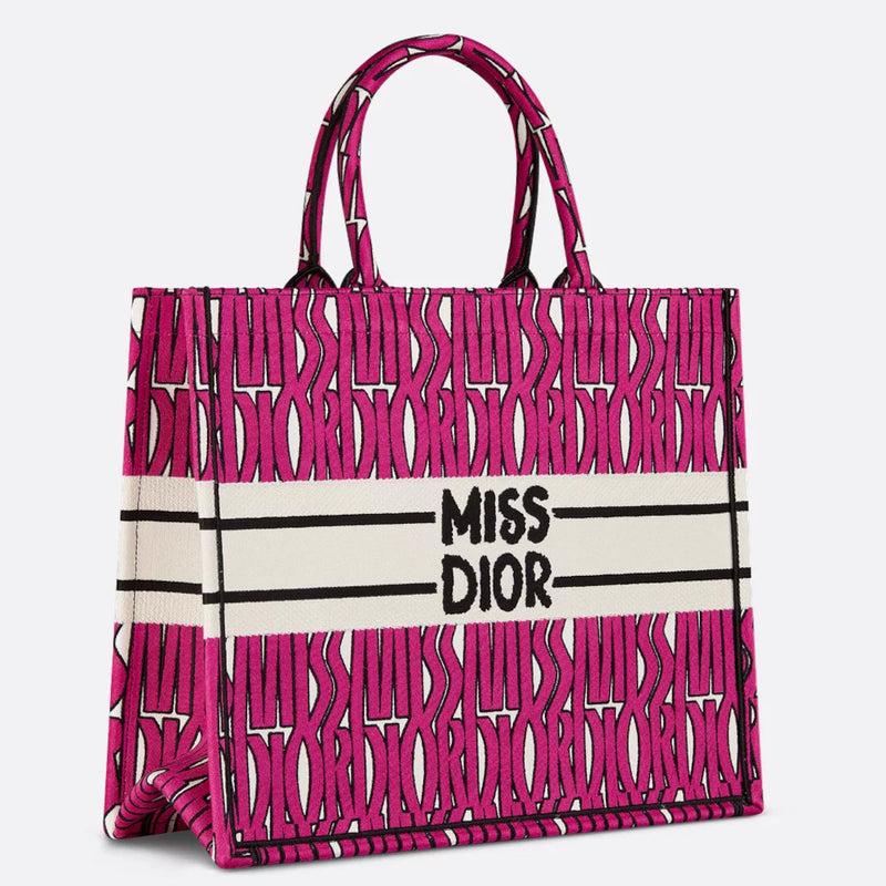 Large Dior Book Tote