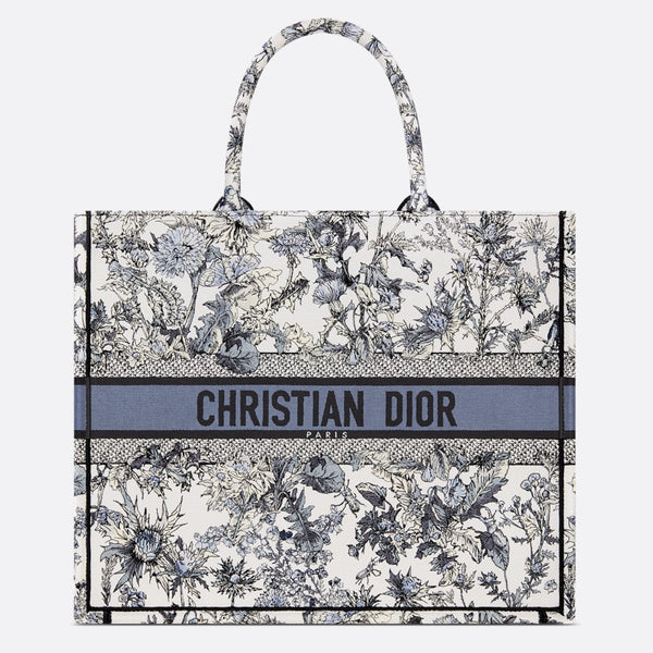 Large Dior Book Tote