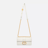 30 Montaigne East-West Bag with Chain