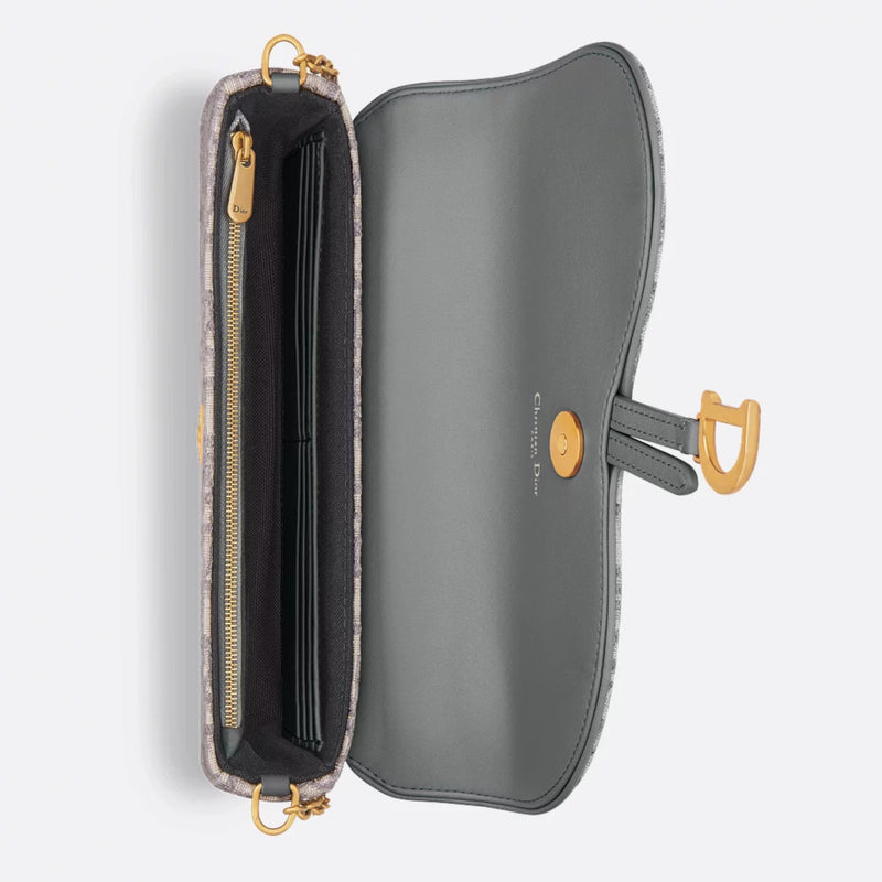 Medium Saddle Pouch with Chain