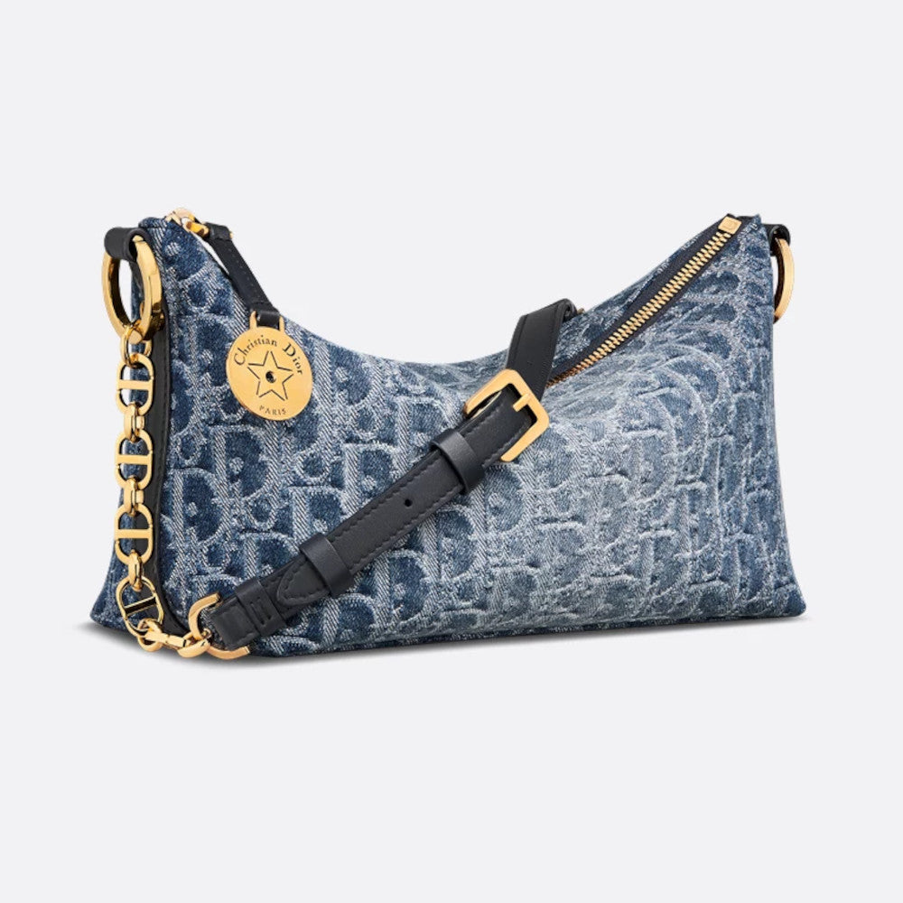 【DIOR】セール!MY DIOR MINI BAG チェーンショルダー Dior star Hobo Bag with Chain S3202UDCE_M49E – BORDER-GARA