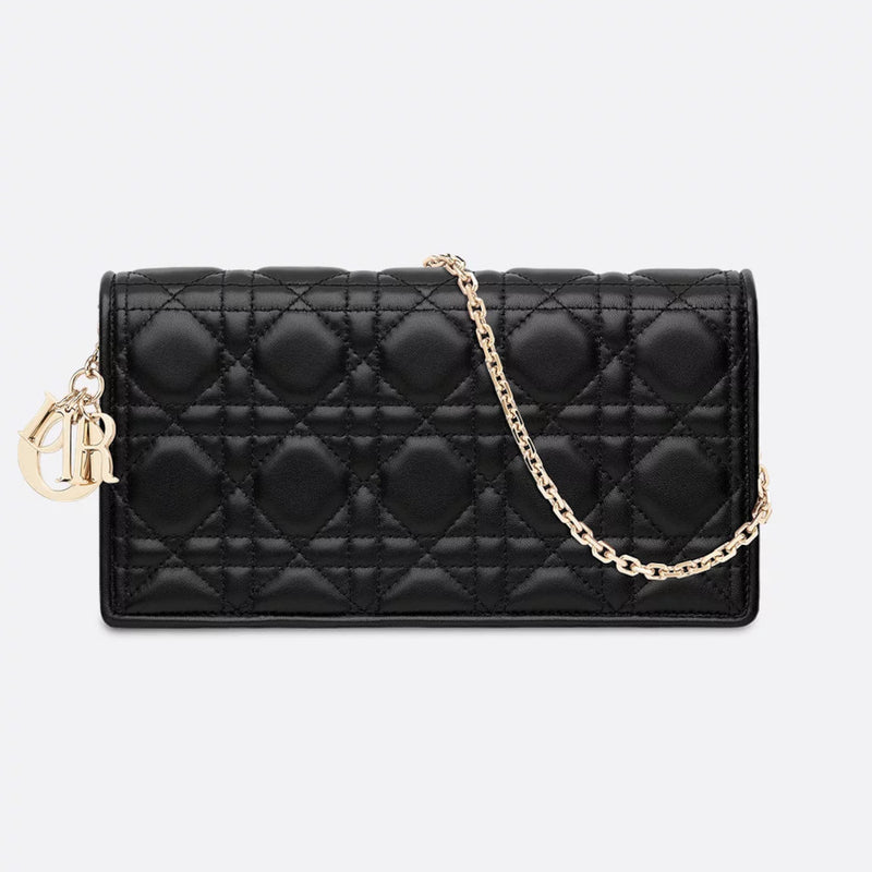 Lady Dior Pouch with Chain