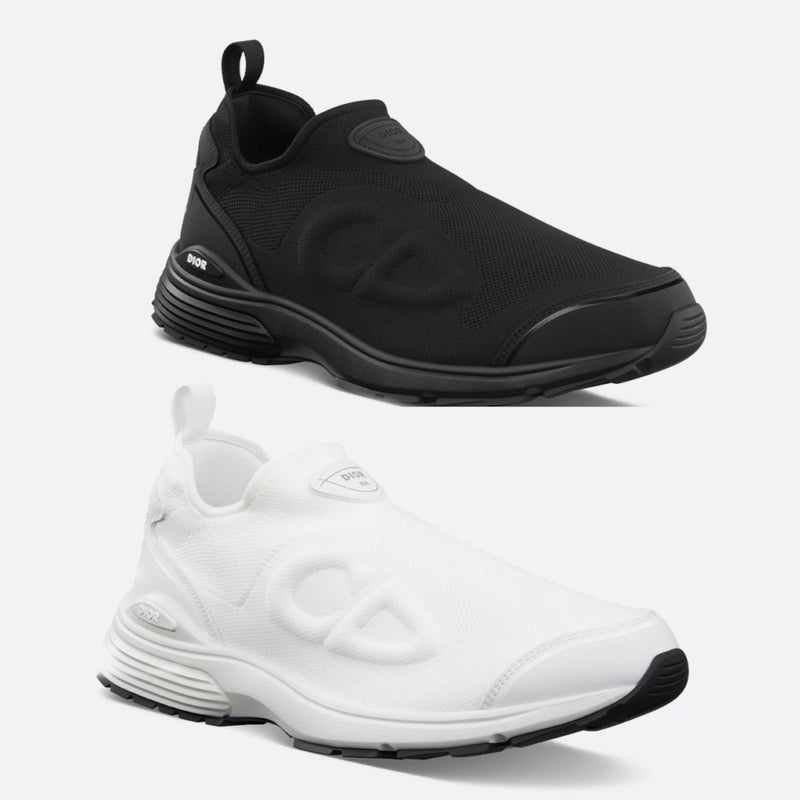 スニーカー DIOR 3SN322ZEJ_H900 B30 COUNTDOWN B30 Countdown Sneaker Black Technical Mesh and Black