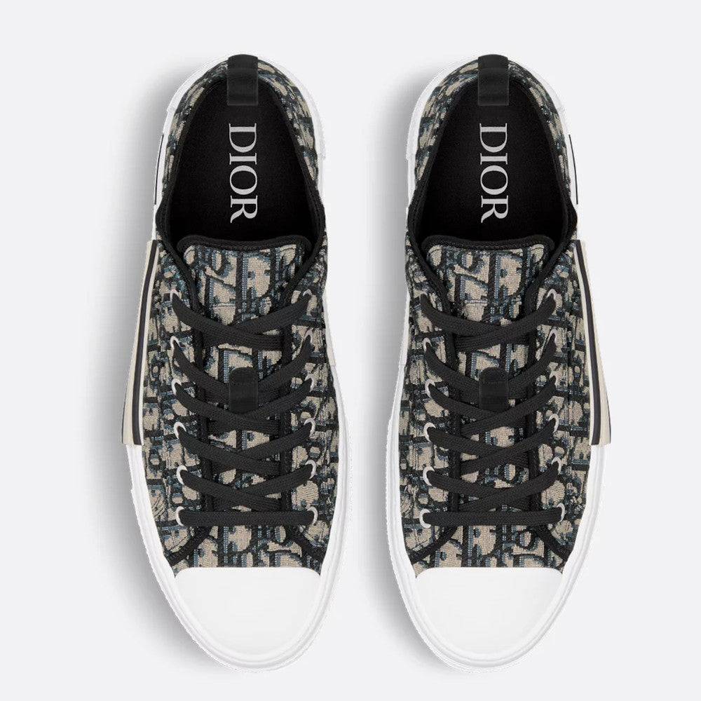 ◆DIOR◆ B23 League Low-Top Sneaker スニーカー B23 League Low-Top Sneaker White and Black Dior Oblique