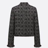 Macrocannage Cropped Jacket