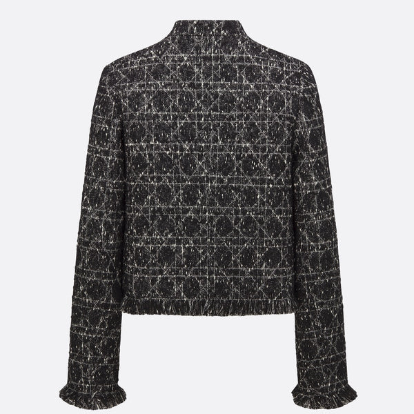 Macrocannage Cropped Jacket