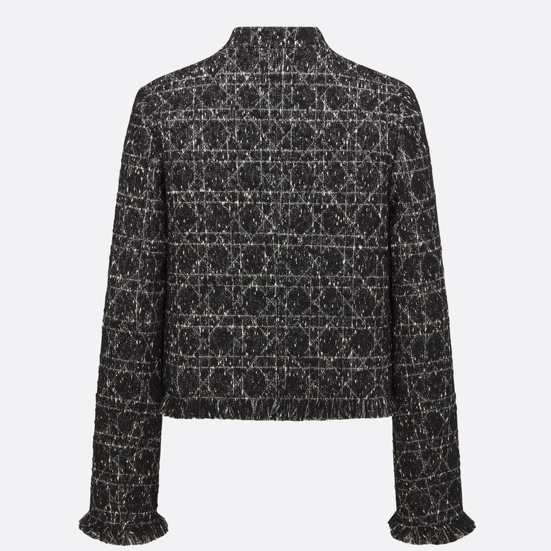 Macrocannage Cropped Jacket