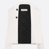 Cropped Jacket with Removable Cannage Vest