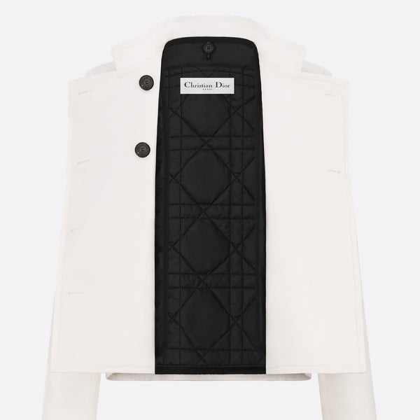 Cropped Jacket with Removable Cannage Vest