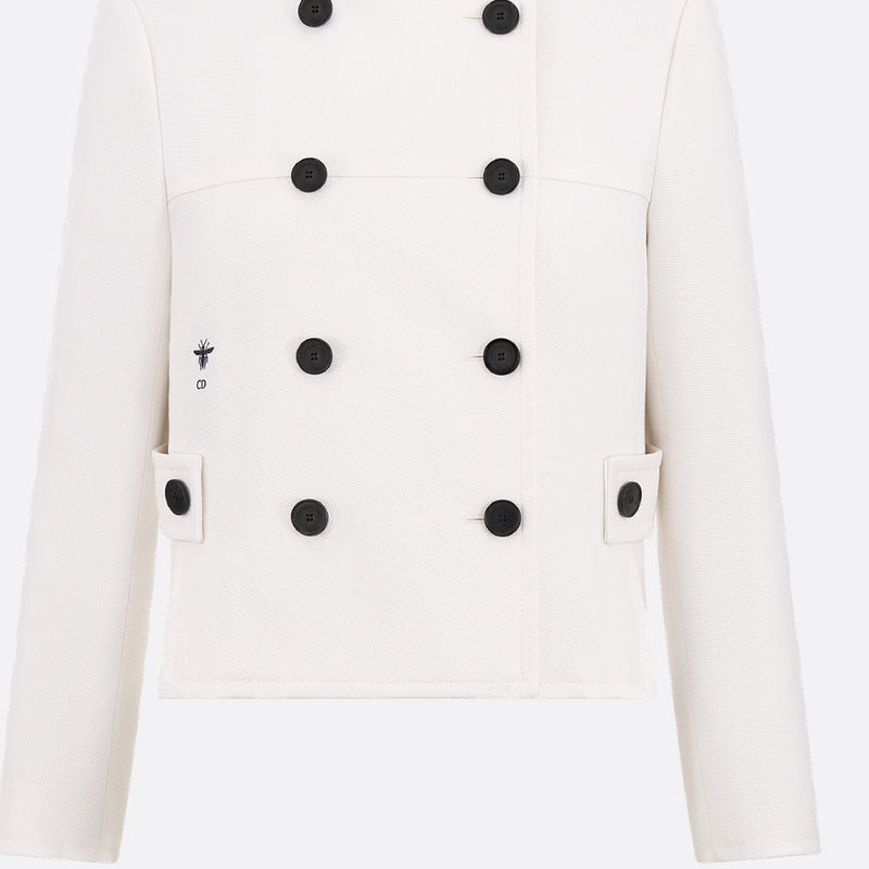 Cropped Jacket with Removable Cannage Vest
